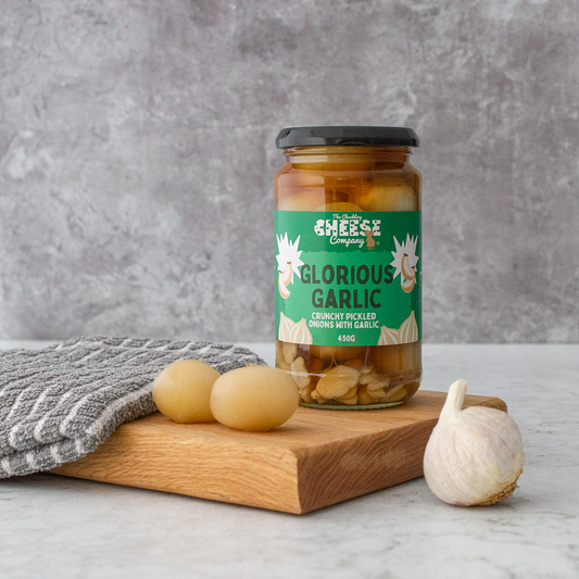 Glorious Garlic Pickled Onions